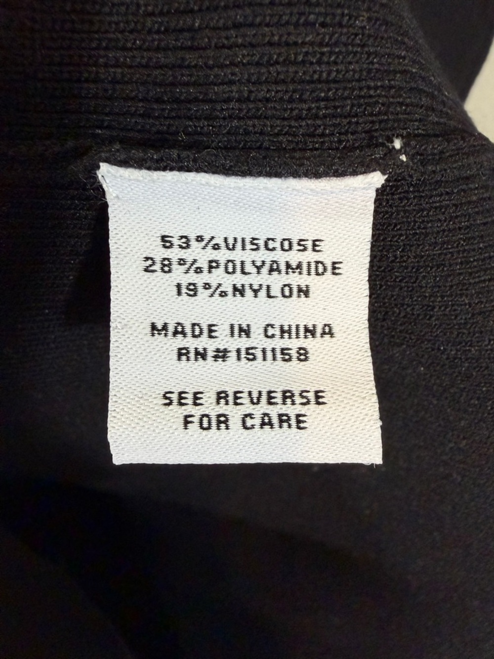 525 America Black Cutout Midi Dress Size S Mock Neck Ribbed Knit Minimalist - Picture 7 of 10